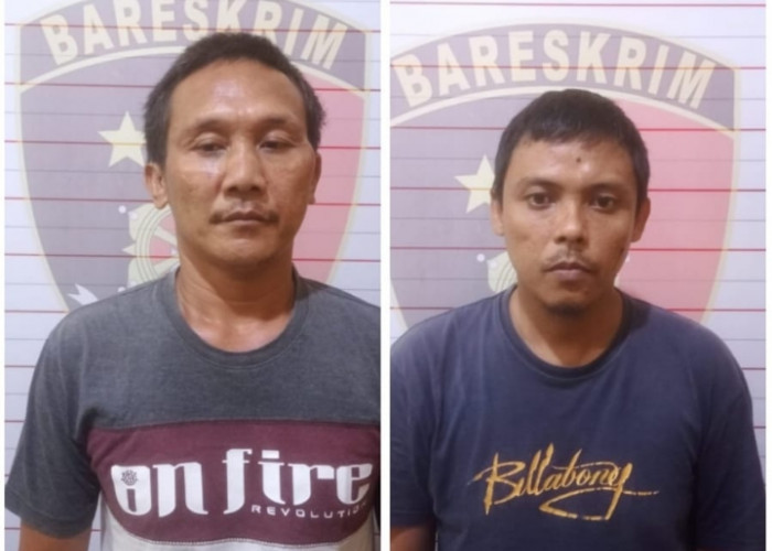 Bobol Rumah Tetangga, Dua Pelaku Warga Baturaja Dibekuk Polisi