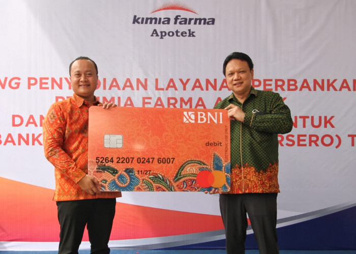 BNI Kelola Jasa Penyaluran Tunjangan Bagi Karyawan PT Kimia Farma Apotek