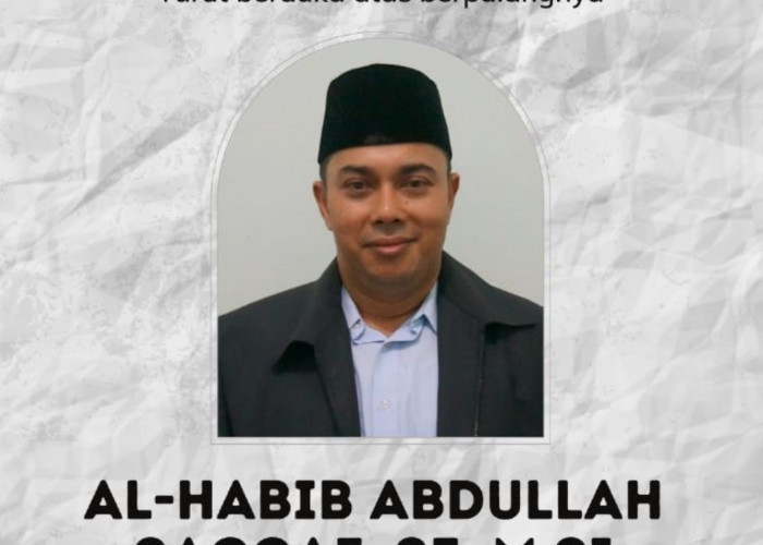Innaa Lillaahi, Habib Abdullah Saggaf Berupulang Usai Pimpin Doa Pemilihan Rektor Universitas Sriwijaya  