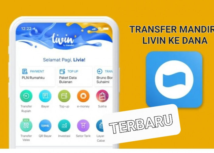 Cara Transfer Mandiri Livin ke Saldo Dana 3 Metode Ini, Gampang Kok