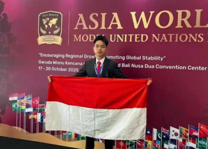 Pelajar OKU Selatan Tembus Ajang Internasional, Wakili UNHCR di AWMUN XII Bali 2025