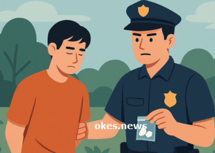 Polres OKU Tangkap Mahasiswa Diduga Kurir Narkoba di Sosoh Buay Rayap, Nih tampangnya