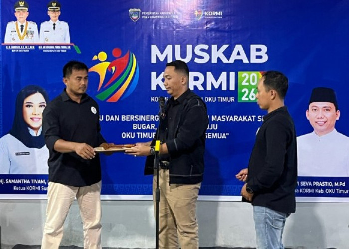 Pimpin KORMI OKU Timur, Dwi Seva Siap Kembangkan Olahraga Tradisional hingga Desa