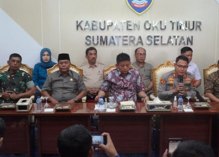 Bupati Enos Bersama Forkopimda Ajak Masyarakat Tetap Tenang
