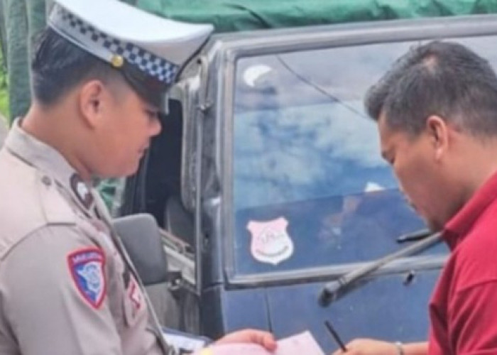 Cegah Kecelakaan, Satlantas OKU Selatan Gencarkan Razia Kendaraan ODOL