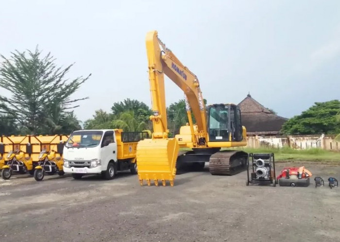 Perkuat Siaga Bencana, Pemkab OKU Siapkan Eksavator 