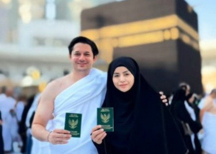 Andrew Andika Resmi Menikah dengan Violentina Kaif di Tanah Suci