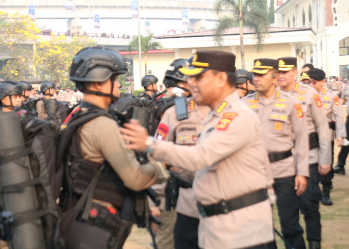 Brimob Polda Sumsel Siap Berikan Pengabdian Terbaik