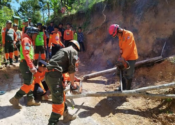 Cegah Risiko Bencana, BPBD OKU Selatan Gelar Pelatihan dan Simulasi