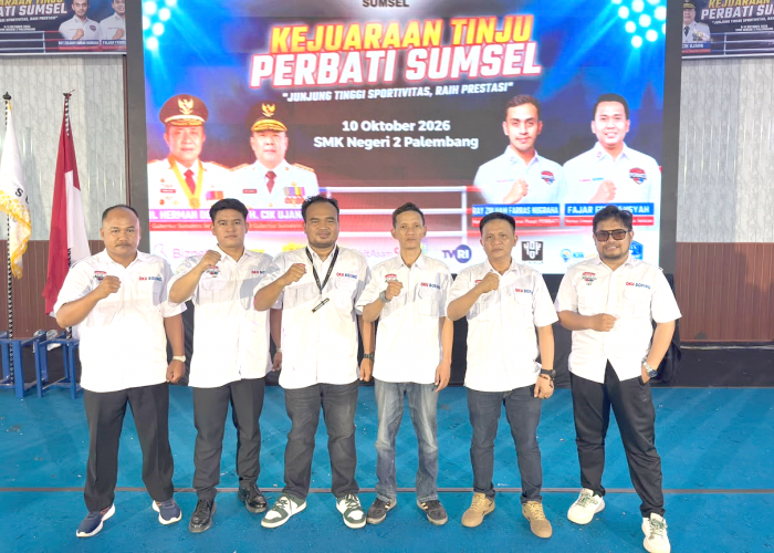 Leo Ardiles Pimpin PERBATI OKU 2026–2030, Siap Cetak Atlet Tinju Berprestasi