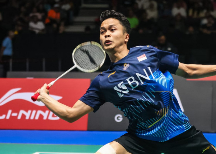 Hasil Singapore Open 2023 : Ginting Melaju ke Final, Bertemu Anders Antonsen