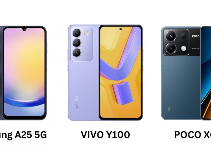 Kelebihan dan Kekurangan Vivo Y100, Poco X6 5G, dan Samsung Galaxy A25 5G dalam Rentang Harga 3 Jutaan