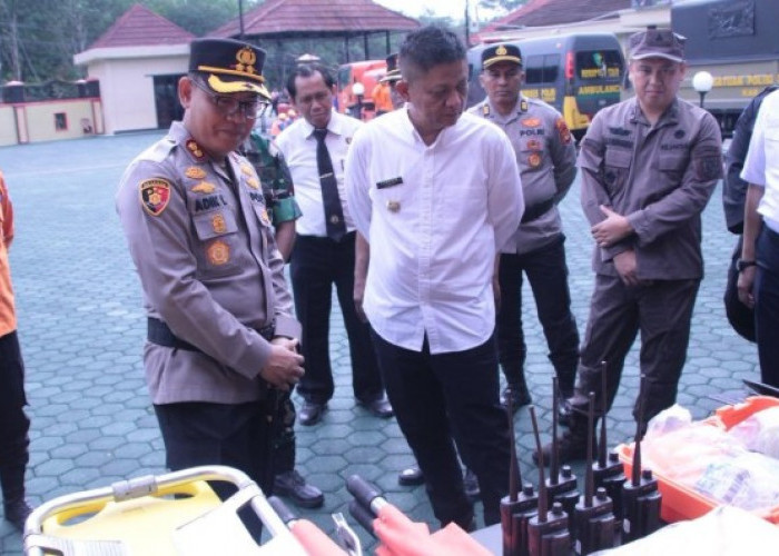 Cegah Bencana Hidrometeorologi , Gelar Gelar Apel Kesiapsiagaan 