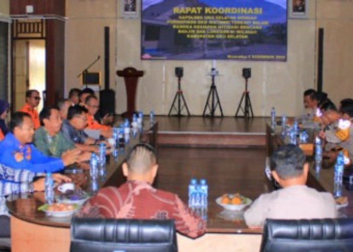 Antisipasi Longsor dan Banjir, Gelar Rakor Mitigasi Bencana 