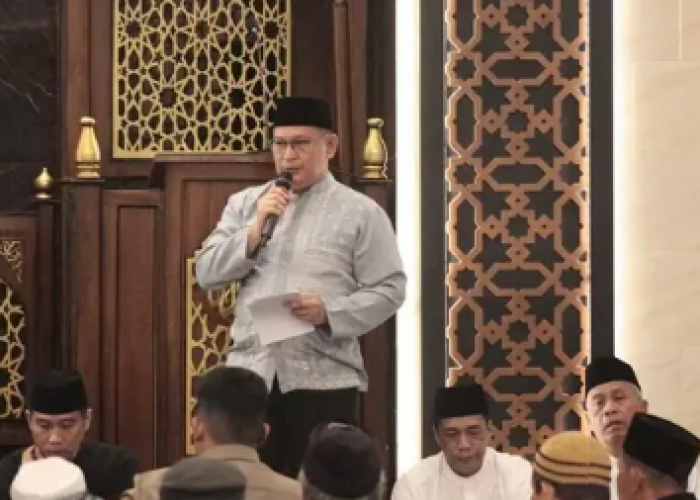 Hadiri Tabligh Akbar, Wabup OKU Ajak Warga Teladani Akhlak Rasulullah