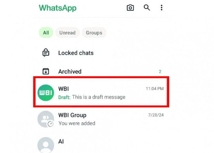 WhatsApp Hadirkan Fitur Baru “Message Drafts” untuk Simpan Pesan yang Belum Terkirim