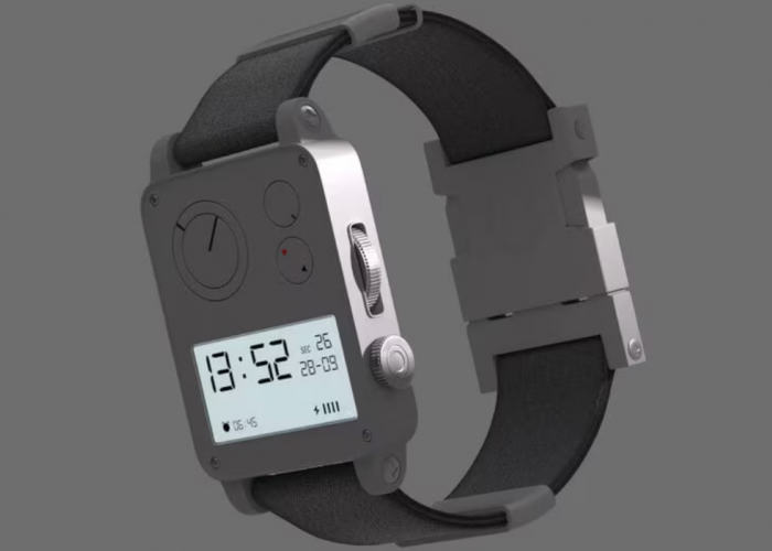 Mengenal JUSTWATCH, Smartwatch Konsep Retro Futuristik Karya Jacek Janiczak 