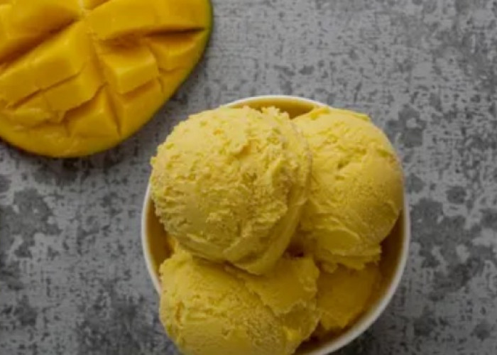 Resep Es Krim Mangga Lembut, Camilan Segar yang Disukai Anak