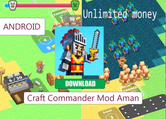 Link Download Craft Commander APK + Mod (Unlimited money) untuk android Gratis 2023 
