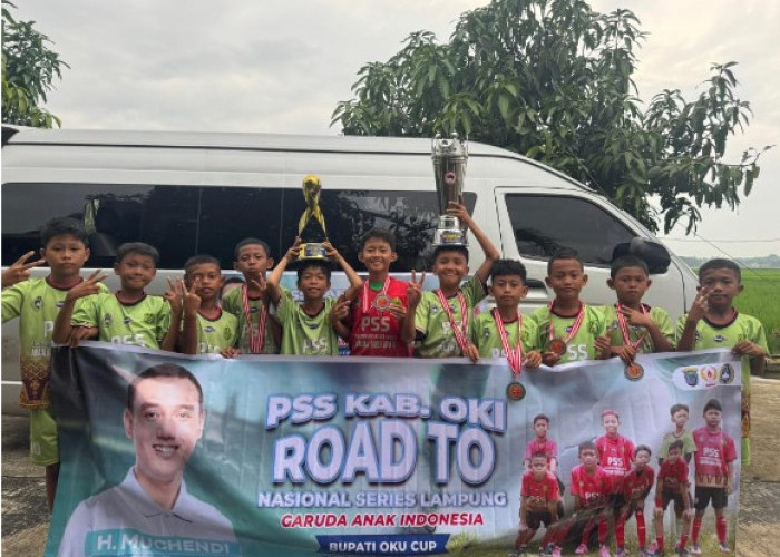 SSB PSS Kabupaten OKI Juara 2 dan Tim Fair Play Garuda Anak Indonesia