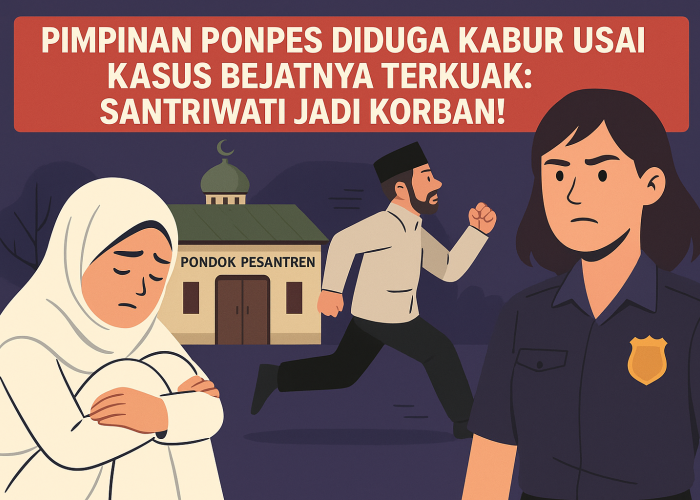 Pimpinan Ponpes di OKU Diduga Kabur Usai Kasus Bejatnya Terkuak: Santriwati Jadi Korban!