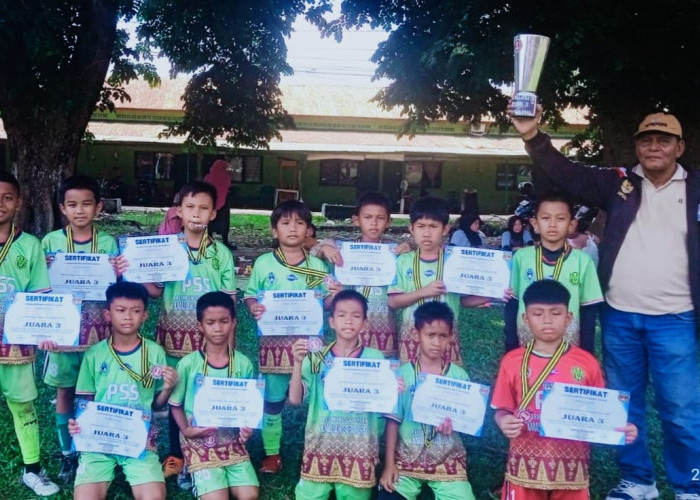 Banyak Dihuni Pemain U10, SSB PSS Sukses Raih Juara 3 Pada Kejuaraan Ajendam Sriwijaya 2024 U-11