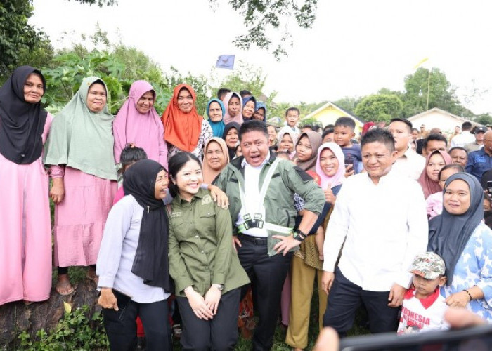 Tinjau Jembatan dan Cetak Sawah, Gubernur Sumsel Puji Pembangunan OKU Timur