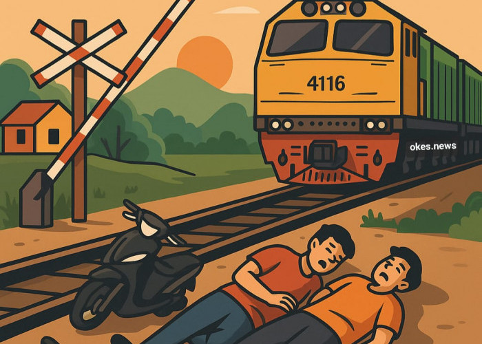 Kronologis Dua Pelajar di OKU Tewas Dihantam Babaranjang jalur Peninjauan