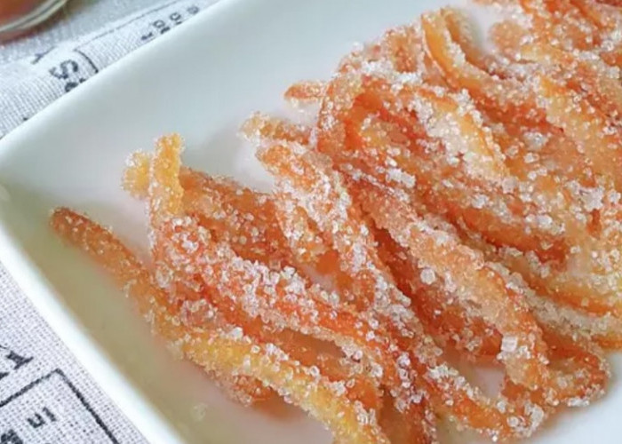 Resep Manisan Kulit Jeruk Sunkist, Camilan Manis dengan Aroma Segar