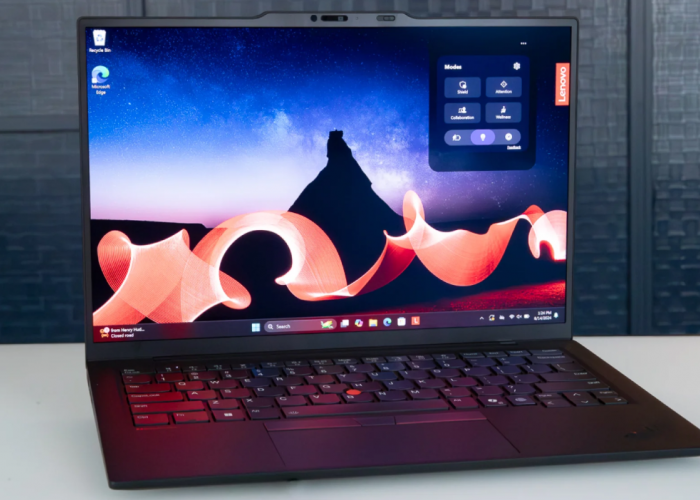 Lenovo ThinkPad X1 Carbon Gen 14 Aura Edition Resmi di CES 2026, Bobot di Bawah 1 Kg tapi Performanya Ngeri