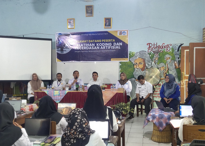 40 Guru SD di OKU Dilatih Pemanfaatan AI dan Belajar Ngoding 