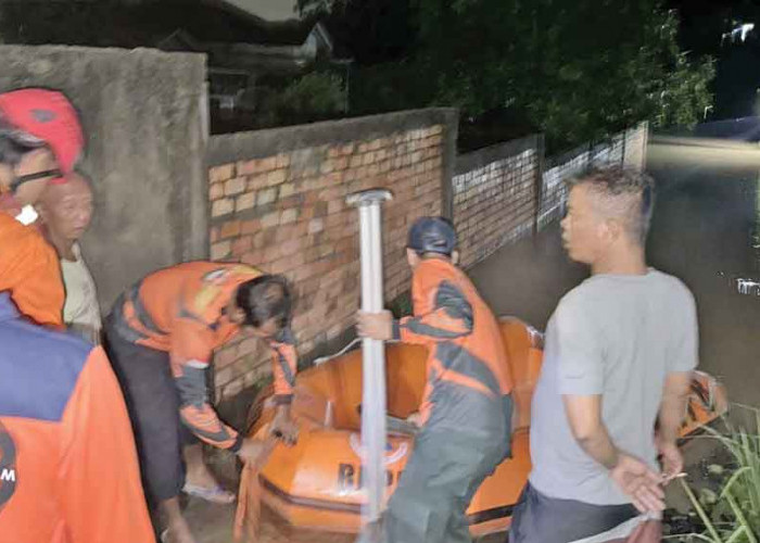 Puluhan Rumah Terendam Dampak Hujan Deras