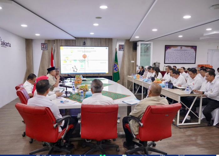 Menteri Nusron Ajak Pegawai Berkomitmen Bersama Tingkatkan Layanan Pertanahan