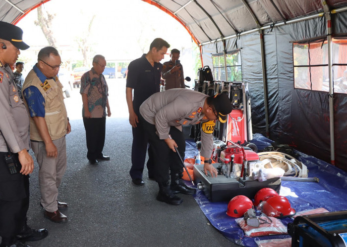 Jelang Musim Kemarau, Polres OKU dan BPBD Siaga Total Hadapi Ancaman Karhutla