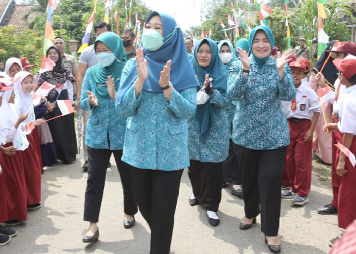 Ketua TPPKK Sumsel Nilai 10 Program Pokok PKK di Desa Martajaya