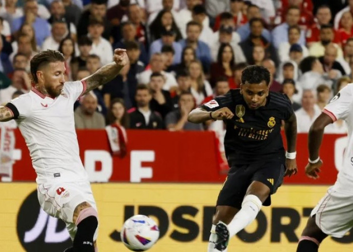Hasil Sevilla vs Madrid : Tahan Imbang, Jadi Pembuktian Ramos