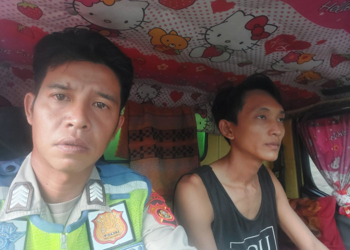 Tumbangkan Tiang Listrik dan Sebabkan Pemadaman di Baturaja, Sopir Truk Batu Bara Dibekuk Polisi
