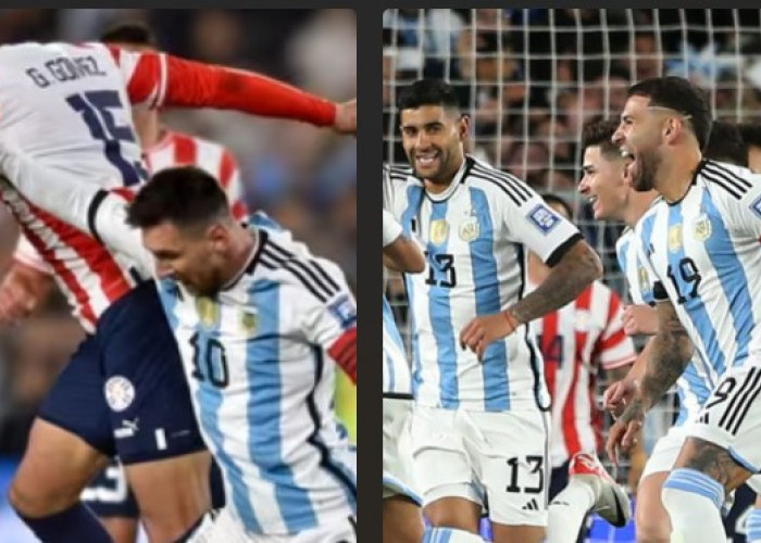 Hasil Pertandingan Argentina vs Paraguay : Menang 1-0 La Albiceleste Lanjutkan Tren Positif