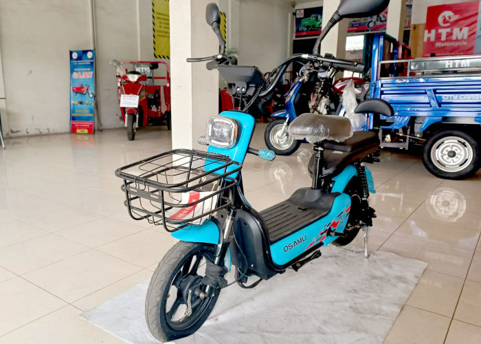 Motor Roda Tiga HTM Gajah jadi Primadona UMKM di Baturaja, Kini Garap Sepeda listrik, Berikut Spesifikasinya