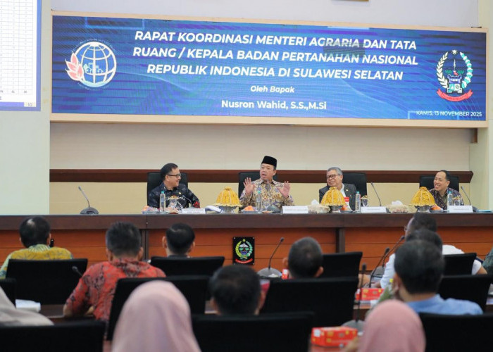 Menteri ATRBPN Adakan Rakor dengan Kepala Daerah Bahas Soal Penyelesaian Tanah dan Ruang