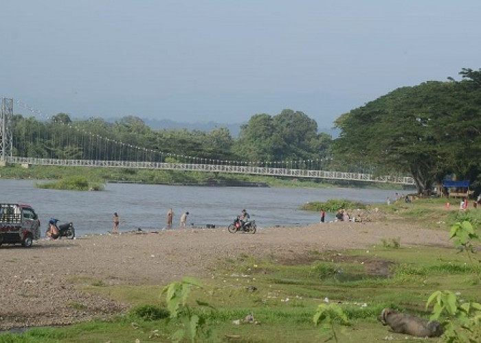 Sepakat Buka Kembali Penutupan Jalan Objek Wisata Pulau Sungai Desa Keban Agung OKU