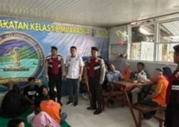 Perkuat Sinergi dan Kerjasama, Samapta Polres OKU Kunjungi Lapas Muaradua
