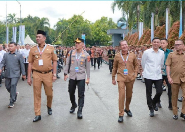 Hadiri Rakornas, Bupati OKU Selatan Komitmen Dukung Program Prioritas Nasional