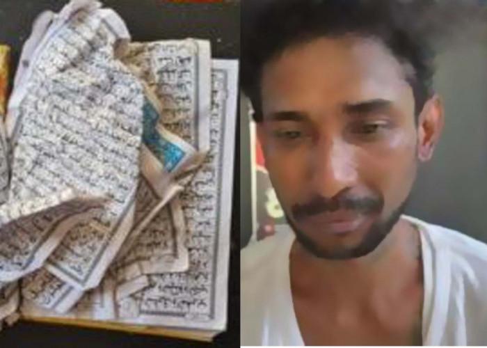 Robek Al Quran, Pria Mualaf di Lubuklinggau Dibekuk Polisi, Begini Kronologisnya