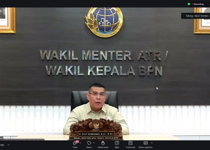Wamen ATR/Waka BPN Apresiasi Peran Strategis MAPPI dalam Sistem Penilaian Nasional