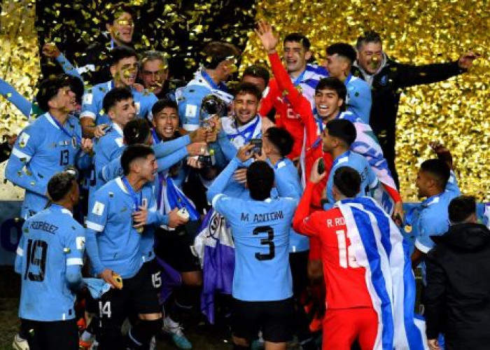 Kalahkan Italia, Uruguay Juara Piala Dunia U-20