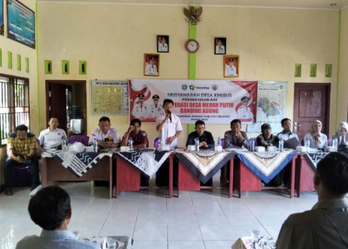 Pemerintah Desa Banding Agung Bentuk Kepengurusan Koperasi Merah Putih