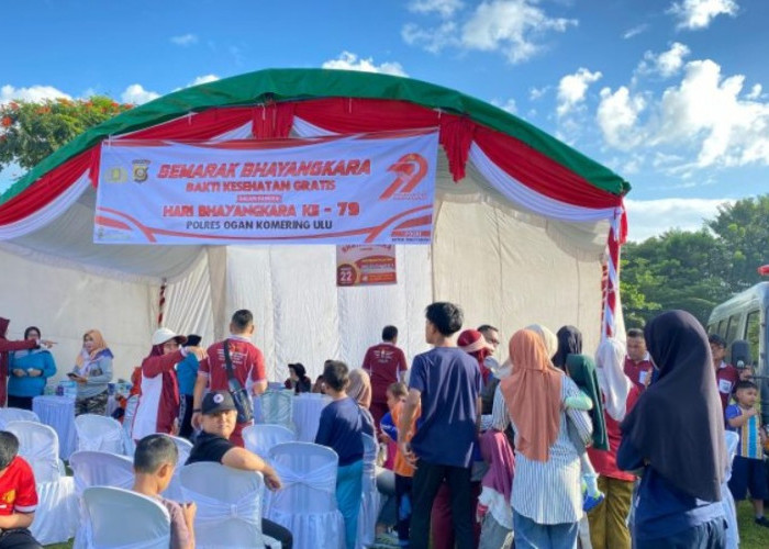 Realisasi Bakti Kesehatan Polres OKU Tak Capai Target