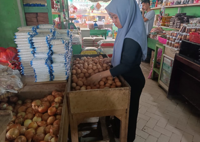 UPDATE Harga Telur Ayam di Pasar Tradisional Baturaja Turun