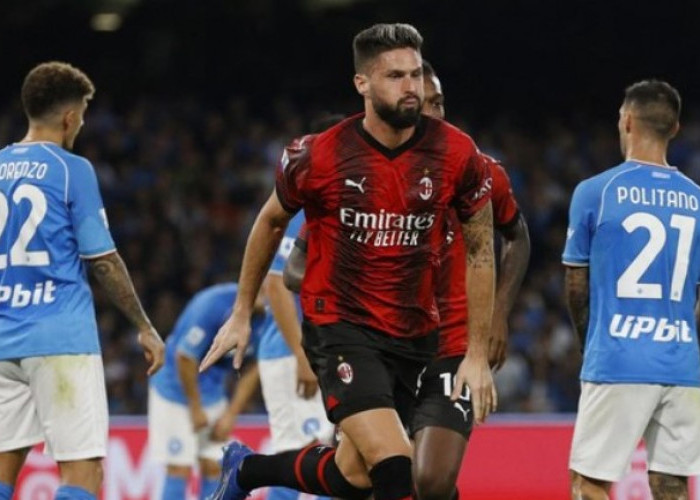 Hasil Pertandingan Napoli vs AC Milan : Kecewa Hanya Bermain Imbang